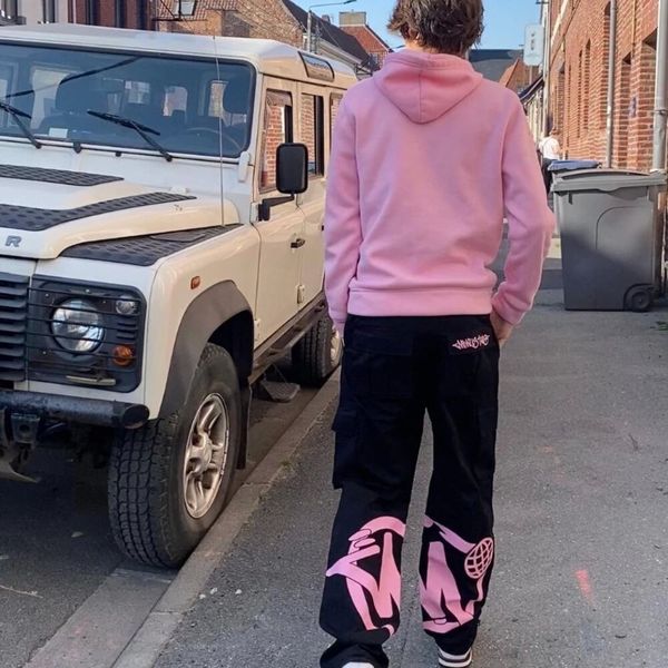 men's pants men's pants men harajuku fashion streetwear pockets y2k vintage cargo high waist straight joggers women baggy 230306, Black
men's pants men's pants men harajuku fashion streetwear pockets y2k vintage cargo high waist straight joggers women baggy 230306, Black