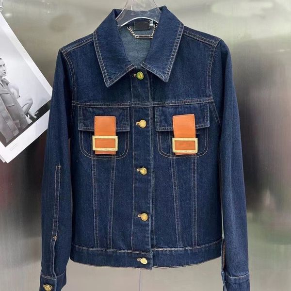 womens designer jackets denim double f woman short coats balms autumn spring style slim for lady jacket designer coat a131, Black;brown
womens designer jackets denim double f woman short coats balms autumn spring style slim for lady jacket designer coat a131, Black;brown