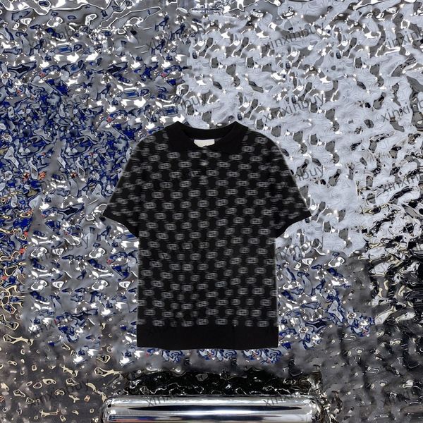 xinxinbuy men designer tee t shirt 23ss double letter jacquard knitted polo short sleeve cotton women black white gray khaki m-2xl, Black;brown
xinxinbuy men designer tee t shirt 23ss double letter jacquard knitted polo short sleeve cotton women black white gray khaki m-2xl, Black;brown