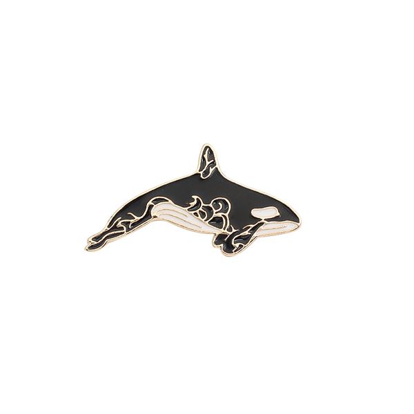 creative cartoon dolphin brooches for women badge gold plated animal alloy pins ins student bagpack fashion jewelry accessories, Gray
creative cartoon dolphin brooches for women badge gold plated animal alloy pins ins student bagpack fashion jewelry accessories, Gray