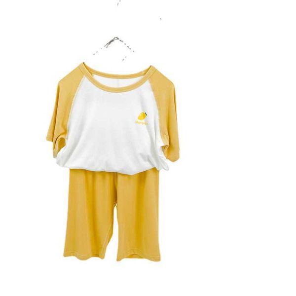2023 chil1en's summer printed boneless home air-conditioned clothes for boys and girls 7 points modal baby pajama cover, Blue
2023 chil1en's summer printed boneless home air-conditioned clothes for boys and girls 7 points modal baby pajama cover, Blue