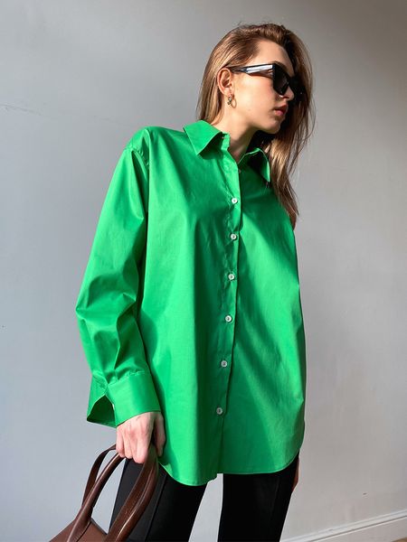 women's blouses shirts women simply candy color shirts single breasted poplin office lady long sleeve shirt spring chic all-match chemi, White
women's blouses shirts women simply candy color shirts single breasted poplin office lady long sleeve shirt spring chic all-match chemi, White