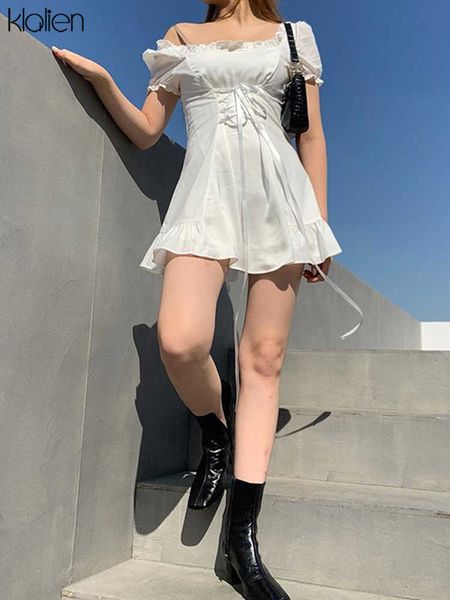 casual dresses klalien fashion elegant bow white female mini dress summer party birthday festival cute french romantic silk dress women z030, Black;gray
casual dresses klalien fashion elegant bow white female mini dress summer party birthday festival cute french romantic silk dress women z030, Black;gray