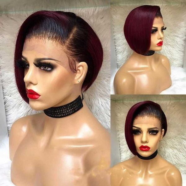 synthetic wigs 99j pixie cut wig transparent lace human hair s for women straight short bob t part prepluck brazilia 230227, Black
synthetic wigs 99j pixie cut wig transparent lace human hair s for women straight short bob t part prepluck brazilia 230227, Black