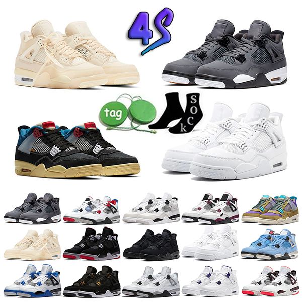 2023 4 4s men women basketball shoes leather jump designer craft metallic gold midnight white university red military black outdoor
2023 4 4s men women basketball shoes leather jump designer craft metallic gold midnight white university red military black outdoor