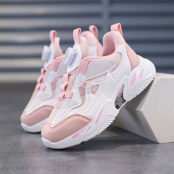 2023 fashion ale children's shoes pink gray red black green spring rotating button breathable mesh casual shoes sneakers color27
2023 fashion ale children's shoes pink gray red black green spring rotating button breathable mesh casual shoes sneakers color27