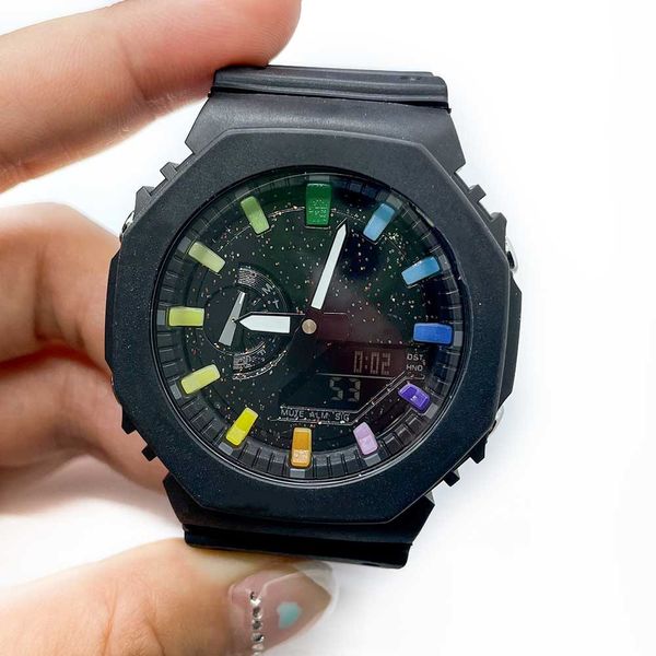 original shock 2100 watch sports digital quartz watch led full function auto hand lift light world time ga oak series, Slivery;golden
original shock 2100 watch sports digital quartz watch led full function auto hand lift light world time ga oak series, Slivery;golden