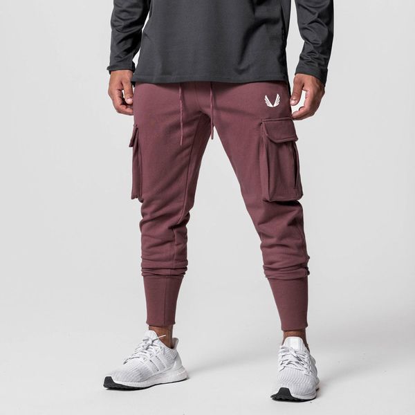 men's pants outdoor sport multiple pockets sweatpants solid joggers men casual slim cotton training trousers male gym fitness bottoms 2, Black
men's pants outdoor sport multiple pockets sweatpants solid joggers men casual slim cotton training trousers male gym fitness bottoms 2, Black