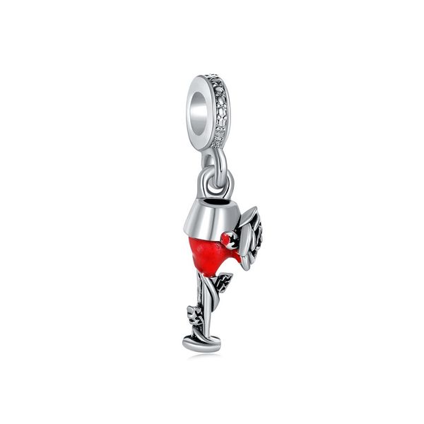 fit pandora charm bracelet european rose red enamel wine cup silver charms beads diy snake chain for women bangle necklace jewelry, Black
fit pandora charm bracelet european rose red enamel wine cup silver charms beads diy snake chain for women bangle necklace jewelry, Black