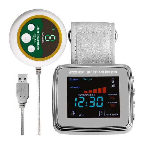 650nm 13-hole health and safety all-laser high standard semiconductor directs deep tissue laser irradiator treatment wrist watch
650nm 13-hole health and safety all-laser high standard semiconductor directs deep tissue laser irradiator treatment wrist watch