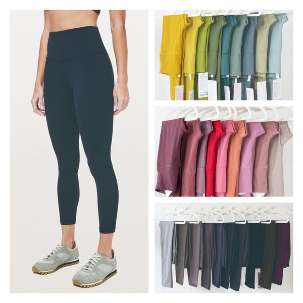 womens designers yoga leggings align leggings knee length high waist pantssports elastic fitness lady overall activewears full tights active, Black
womens designers yoga leggings align leggings knee length high waist pantssports elastic fitness lady overall activewears full tights active, Black