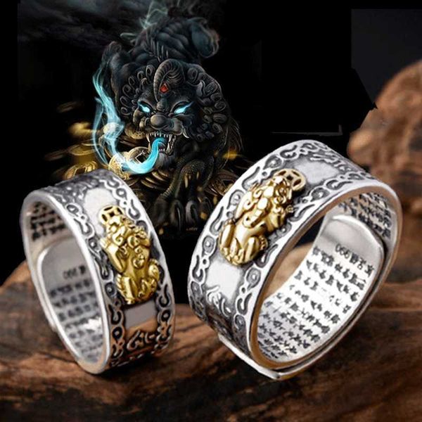 cluster rings pixiu charms ring chinese feng shui amulet lucky six-character mantra to attract wealth open adjustable rings l230306, Golden;silver
cluster rings pixiu charms ring chinese feng shui amulet lucky six-character mantra to attract wealth open adjustable rings l230306, Golden;silver