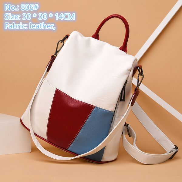 factory ladies shoulder bag 2 colors college style leather backpack simple atmosphere contrast stitching fashion handbag small fresh color m
factory ladies shoulder bag 2 colors college style leather backpack simple atmosphere contrast stitching fashion handbag small fresh color m