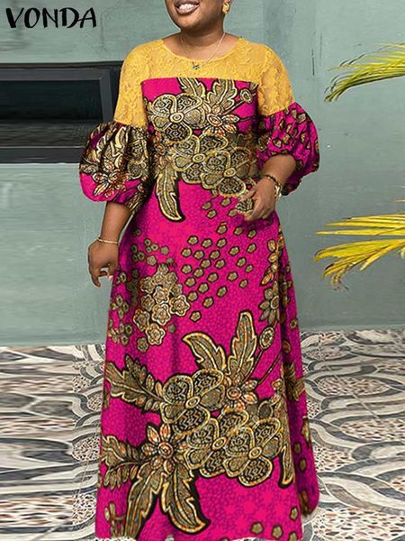 casual dresses women bohemian patchwork printed maxi dress vonda robe femme vintage lantern sleeve hollow out party dresses beach vestidos 2, Black;gray
casual dresses women bohemian patchwork printed maxi dress vonda robe femme vintage lantern sleeve hollow out party dresses beach vestidos 2, Black;gray