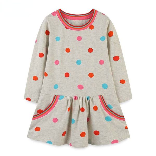 2023 baby girls grey cotton dress long sleeves autumn casual clothes with pocket lovely for kids 2-7year, Red;yellow
2023 baby girls grey cotton dress long sleeves autumn casual clothes with pocket lovely for kids 2-7year, Red;yellow