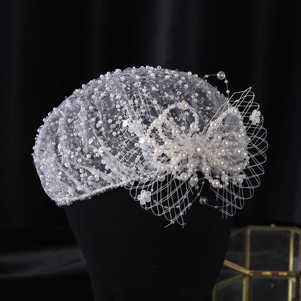 stingy brim hats french sequined gentle wedding hat headdress tea party hat fascinator bride hair ornament wedding hair accessories 230306, Blue;gray
stingy brim hats french sequined gentle wedding hat headdress tea party hat fascinator bride hair ornament wedding hair accessories 230306, Blue;gray
