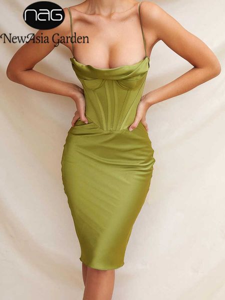 casual dresses newasia satin corset dress spaghetti strap boning push up padded 2 layer zip midi bodycon dress summer dress for women 2021 z, Black;gray
casual dresses newasia satin corset dress spaghetti strap boning push up padded 2 layer zip midi bodycon dress summer dress for women 2021 z, Black;gray