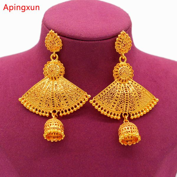 ear cuff apingxun fan shape earrings fashion dubai gold color earrings french african women girls party gifts wedding jewelry earring 230306, Silver
ear cuff apingxun fan shape earrings fashion dubai gold color earrings french african women girls party gifts wedding jewelry earring 230306, Silver