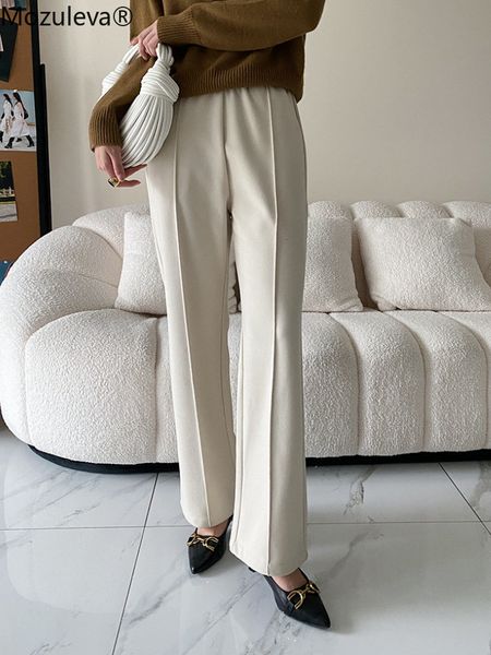 women's pants capris mozuleva women winter woolen pants autumn high waist straight long pants female streetwear trouser full length wid, Black;white
women's pants capris mozuleva women winter woolen pants autumn high waist straight long pants female streetwear trouser full length wid, Black;white