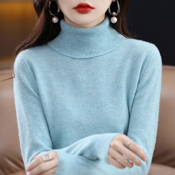 women's sweaters 100% merino wool women's clothing turtleneck pullover autumn / winter fashion solid color wild knitted bottoming, White;black
women's sweaters 100% merino wool women's clothing turtleneck pullover autumn / winter fashion solid color wild knitted bottoming, White;black