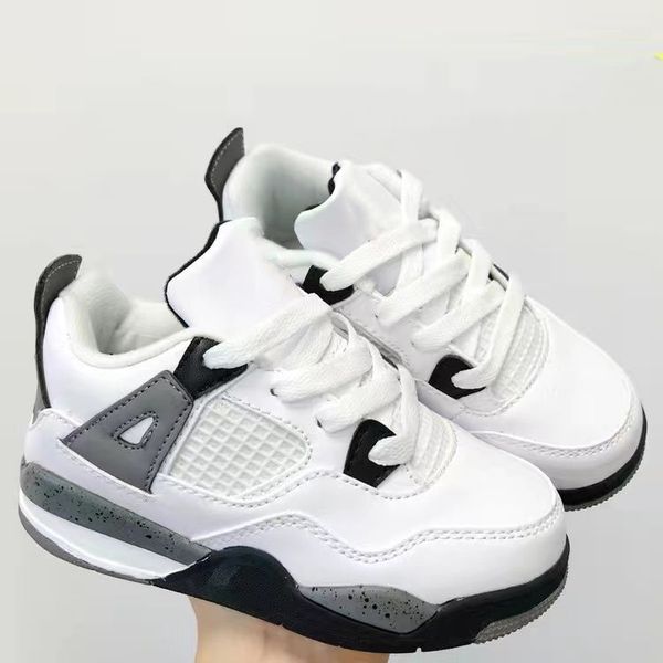 2023 kids shoes 4 designer basketball infants sport sneakers fire red bred 4s cat the sail university blue boys grils royalty pure military, Black
2023 kids shoes 4 designer basketball infants sport sneakers fire red bred 4s cat the sail university blue boys grils royalty pure military, Black