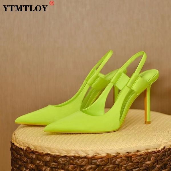 sandals spring brand women slingback sandals pointed toe slip on thin 9cm high heel ladies elegant pumps shoes dress luxery 230306, Black
sandals spring brand women slingback sandals pointed toe slip on thin 9cm high heel ladies elegant pumps shoes dress luxery 230306, Black