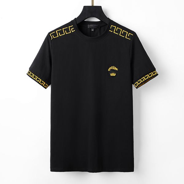 designer men's tee shirts black and white embroidery printed multiple styles high-quality classic beauty head casual fashion luxury 100, White;black
designer men's tee shirts black and white embroidery printed multiple styles high-quality classic beauty head casual fashion luxury 100, White;black