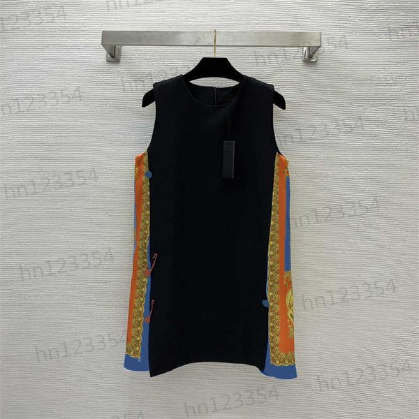 summer black dresses womens designer clothing fashion court baroque print stitching pin decoration a-line sleeveless vest dress custom cotto, Black;gray
summer black dresses womens designer clothing fashion court baroque print stitching pin decoration a-line sleeveless vest dress custom cotto, Black;gray