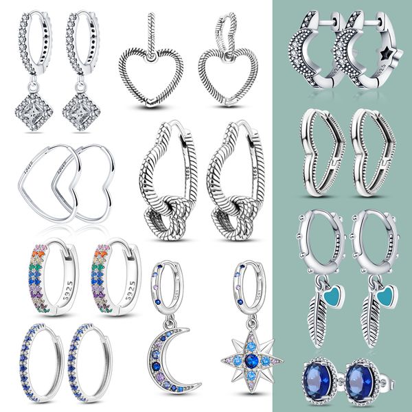 925 silver fit pandora earrings crystal fashion women jewelry gift ear studs colorful crystal zircon heart round
925 silver fit pandora earrings crystal fashion women jewelry gift ear studs colorful crystal zircon heart round