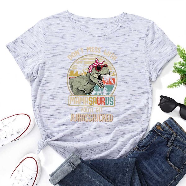 women's t-shirts cotton animal print multi-color loose round neck short-sleeved t-shirtsr0d, White
women's t-shirts cotton animal print multi-color loose round neck short-sleeved t-shirtsr0d, White