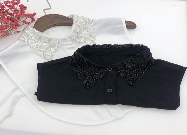 bow ties women shirt false collar handmade bead detachable fake fashion lapel blouse vestidos tie clothes accessories donn228209367, Black;gray
bow ties women shirt false collar handmade bead detachable fake fashion lapel blouse vestidos tie clothes accessories donn228209367, Black;gray