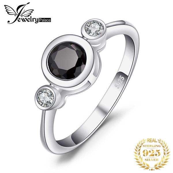 cluster rings jewelrypalace 1ct natural black spinel 925 sterling silver 3 stone engagement ring for woman wedding party jewelry new arrival, Golden;silver
cluster rings jewelrypalace 1ct natural black spinel 925 sterling silver 3 stone engagement ring for woman wedding party jewelry new arrival, Golden;silver