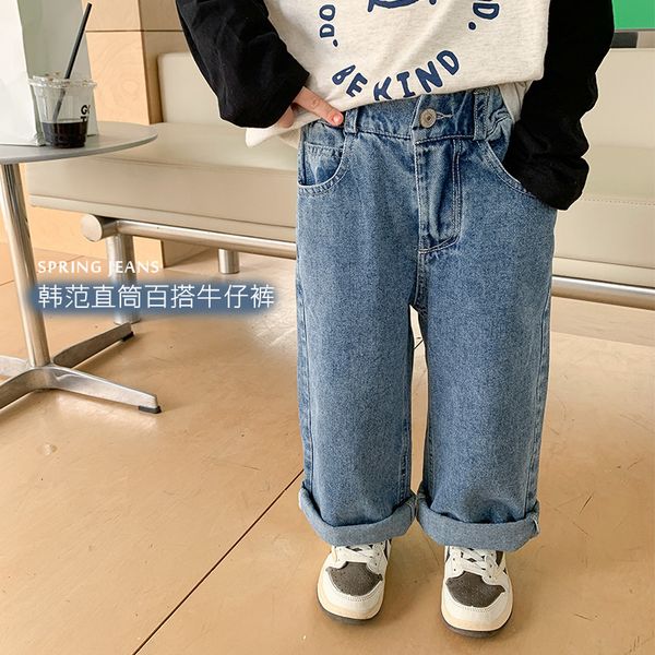 jeans children's pants spring style boy's denim straight pants trend jeans 3-10 230306, Blue
jeans children's pants spring style boy's denim straight pants trend jeans 3-10 230306, Blue