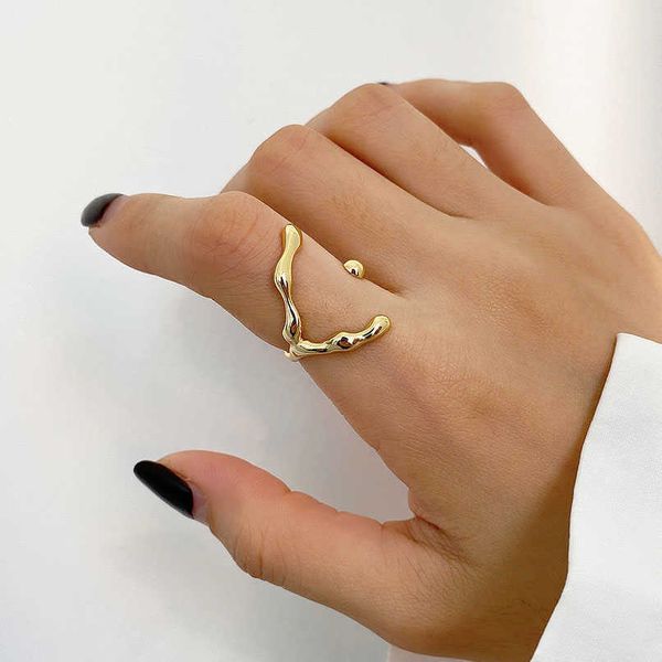cluster rings new trend metal gold silver color opening adjustable rings for women men teens personality special finger ring fashion jewelry, Golden;silver
cluster rings new trend metal gold silver color opening adjustable rings for women men teens personality special finger ring fashion jewelry, Golden;silver