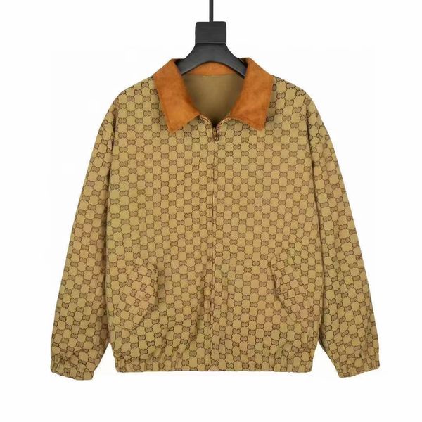 men s jackets classical designer women coat double g luxury outerwear zip up jacket double sided wear 230306, Black;brown
men s jackets classical designer women coat double g luxury outerwear zip up jacket double sided wear 230306, Black;brown