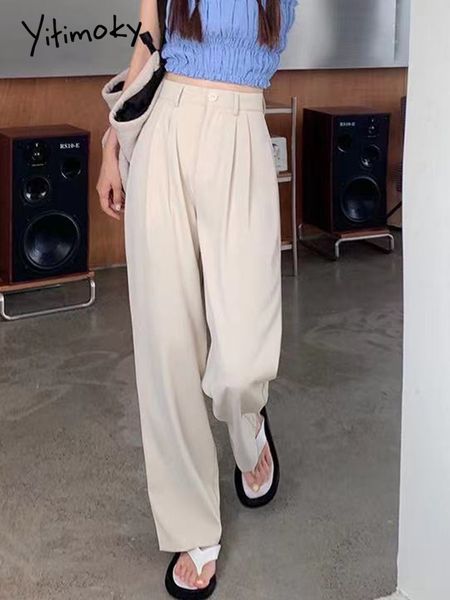 women's pants capris yitimoky straight pants for women wide leg high waist pants black work trousers korean style vintage streetwear br, Black;white
women's pants capris yitimoky straight pants for women wide leg high waist pants black work trousers korean style vintage streetwear br, Black;white