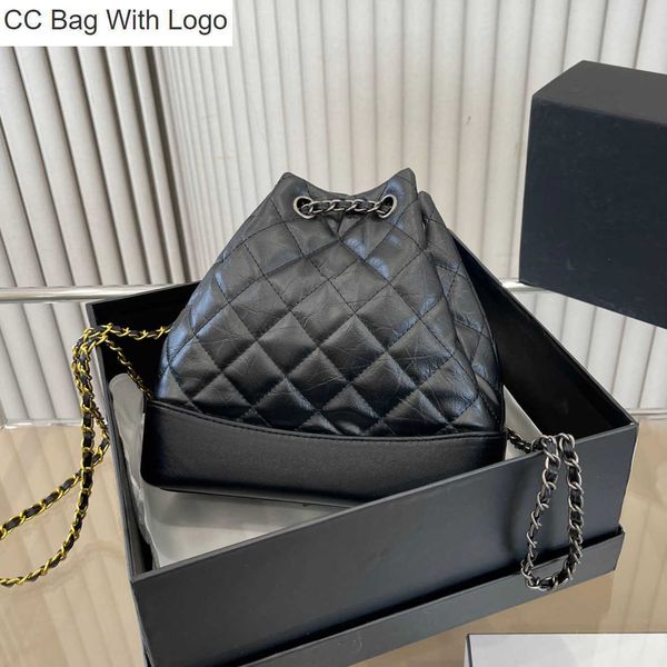cc handbags vintage college wandering bucket bags two-tone chain backpack silver hardware quilted women large capacity designer genuine leat, Black
cc handbags vintage college wandering bucket bags two-tone chain backpack silver hardware quilted women large capacity designer genuine leat, Black