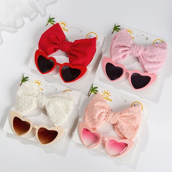 birthday ribbon 2pcs/set solid fabric bow nylon headband and love sunglasses set children headwear set nylon turban travel seaside sun glass, Slivery;white
birthday ribbon 2pcs/set solid fabric bow nylon headband and love sunglasses set children headwear set nylon turban travel seaside sun glass, Slivery;white