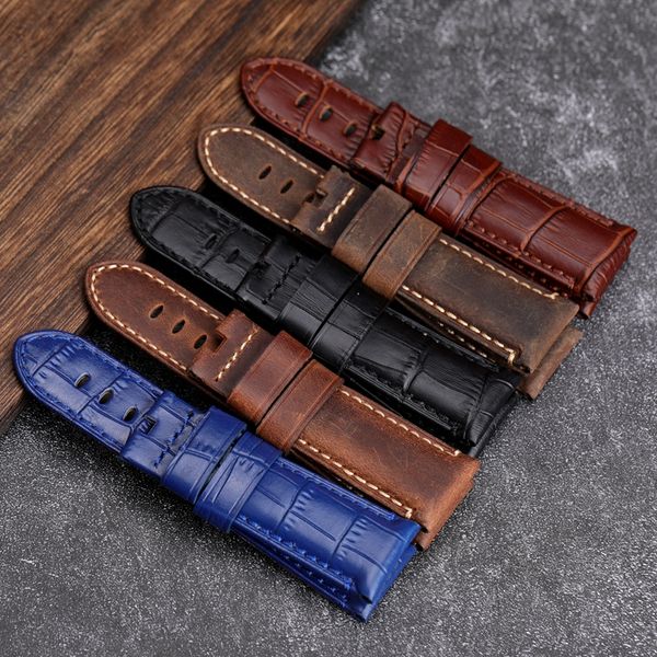 24mm - 22mm folding deployment clasp watch band strap for pam pam111 wirst watch, Black;brown
24mm - 22mm folding deployment clasp watch band strap for pam pam111 wirst watch, Black;brown