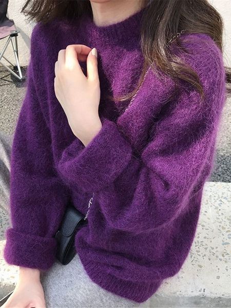 women's sweaters cashmere soft basic sweater women fleece autumn winter wool mohair casual pullover solid knit thick jumper femme clot, White;black
women's sweaters cashmere soft basic sweater women fleece autumn winter wool mohair casual pullover solid knit thick jumper femme clot, White;black