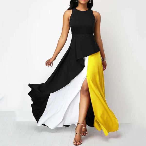 casual dresses 2023 spring new large women's medium and long color-blocking round neck large party ruffle dress t230303, Black;gray
casual dresses 2023 spring new large women's medium and long color-blocking round neck large party ruffle dress t230303, Black;gray