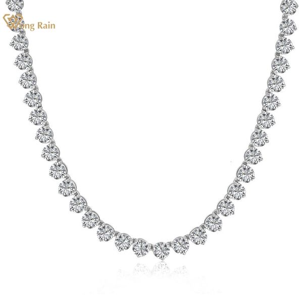 chokers wong rain hip hop rock 925 sterling silver 4 mm white sapphire gemstone tennis chain necklace for women fine jewelry wholesale 23030, Golden;silver
chokers wong rain hip hop rock 925 sterling silver 4 mm white sapphire gemstone tennis chain necklace for women fine jewelry wholesale 23030, Golden;silver