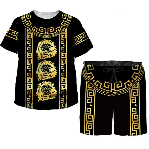 men's tracksuits summer baroque shirt/shorts/suit oversized tshirt black tracksuit set fashion kids clothes casual men clothing 230306, Gray
men's tracksuits summer baroque shirt/shorts/suit oversized tshirt black tracksuit set fashion kids clothes casual men clothing 230306, Gray