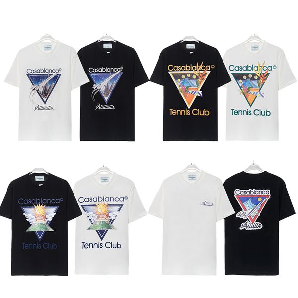 men's plus tees casablanca designer t-shirt clothing shirt casual landscape graffiti shirt luxury clothing street short sleeve large t-, Black;brown
men's plus tees casablanca designer t-shirt clothing shirt casual landscape graffiti shirt luxury clothing street short sleeve large t-, Black;brown