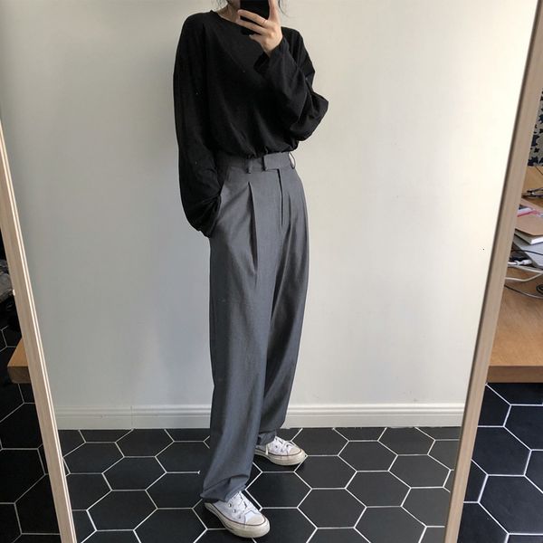 women's pants capris rziv spring and autumn women's casual solid color high waist loose wide-leg pants 230306, Black;white
women's pants capris rziv spring and autumn women's casual solid color high waist loose wide-leg pants 230306, Black;white