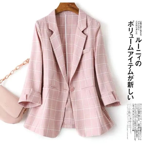 women's suits blazers women blazer plaid coat summer notched collar business suits work office ladies suit jacket casual vintage blazer, White;black
women's suits blazers women blazer plaid coat summer notched collar business suits work office ladies suit jacket casual vintage blazer, White;black