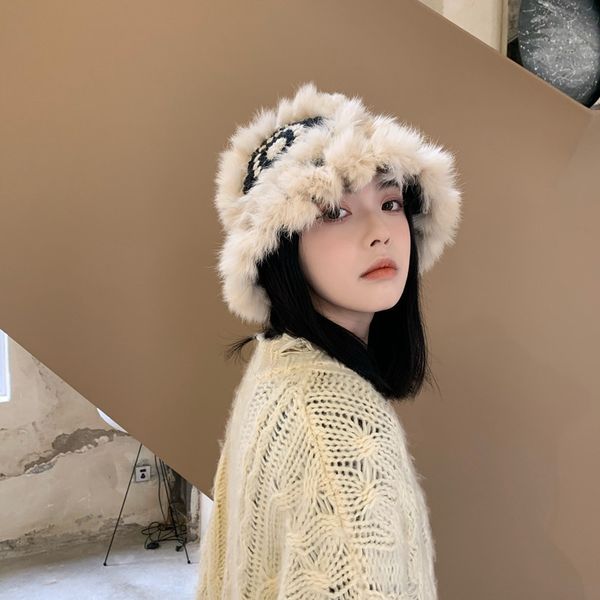 stingy brim hats handmade hook flower 100% natural fur hats knitted warm genuine mink fur cap russian women luxury panama fur hat wool kpop, Blue;gray
stingy brim hats handmade hook flower 100% natural fur hats knitted warm genuine mink fur cap russian women luxury panama fur hat wool kpop, Blue;gray