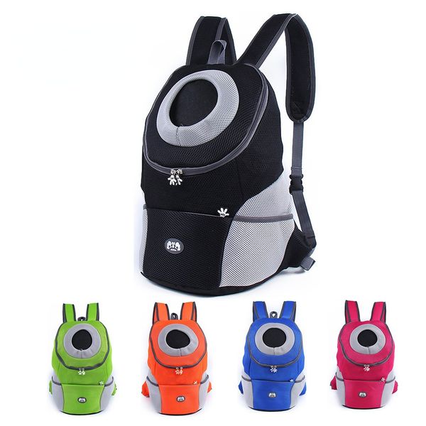 

Pet Dog Carrier Backpack Puppy Dog Travel Carrier Front Pack Breathable Head-Out Backpack Carrier for Small Dogs Cats Rabbits