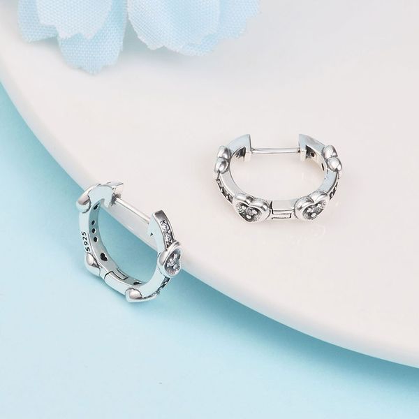 925 sterling silver hoop earrings radiant sparkling hearts earrings fits european pandora style jewelry fashion earrings, Golden;silver
925 sterling silver hoop earrings radiant sparkling hearts earrings fits european pandora style jewelry fashion earrings, Golden;silver