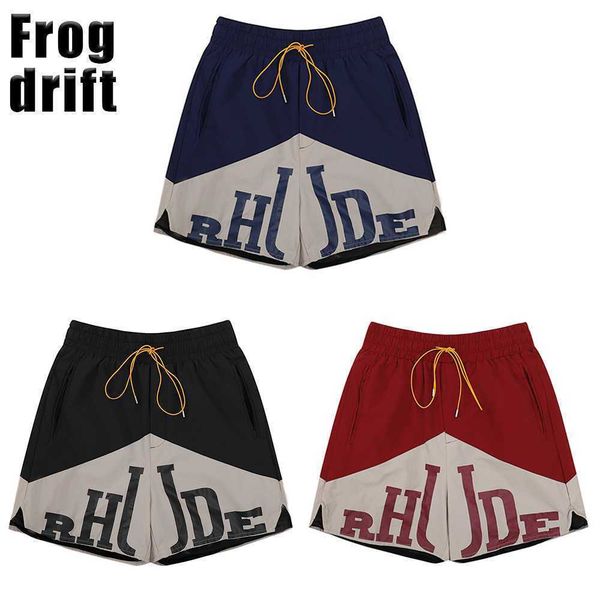 frog drift fashion brand streetwear high street rhude shorts pants men xe2u ma1y, White;black
frog drift fashion brand streetwear high street rhude shorts pants men xe2u ma1y, White;black